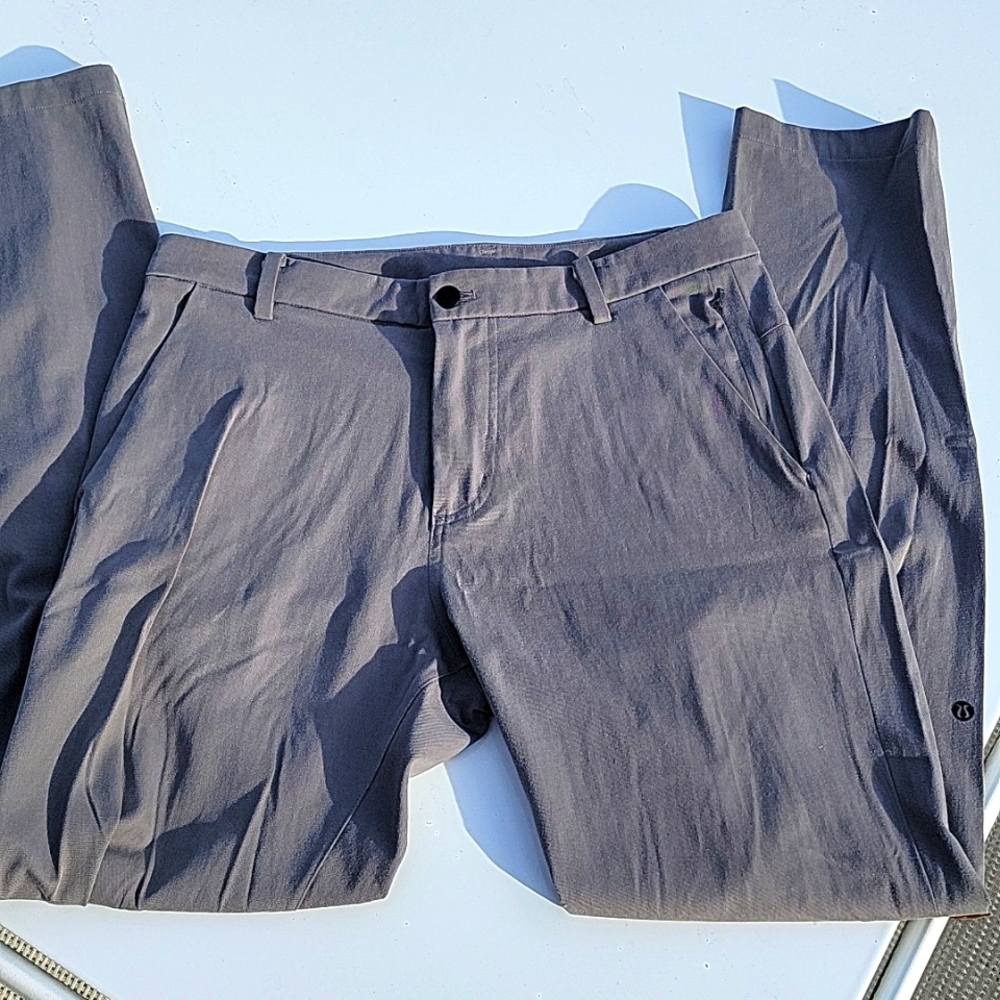 Mens Lululemon grey pants 34 waist